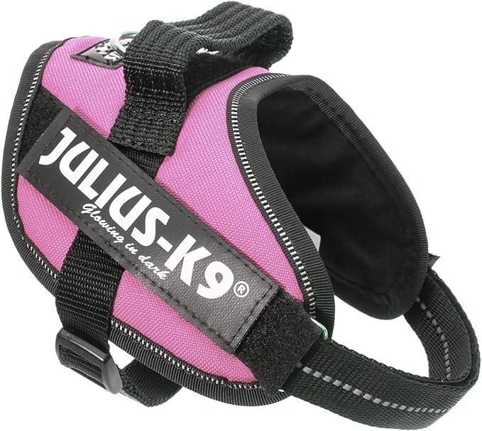 Julius-K9, 16IDC-PN-M, IDC Powerharness, Dog Harness, Size: Mini, Pink