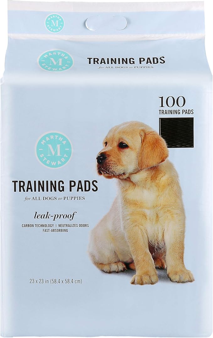 Martha Stewart for Pets Training Pads for All Dogs & Puppies | 23" x 23" Puppy Pads Effective Way to Train Your Dog or Puppy and Keep Your Home Clean (Pack of 1,100 Count Total)