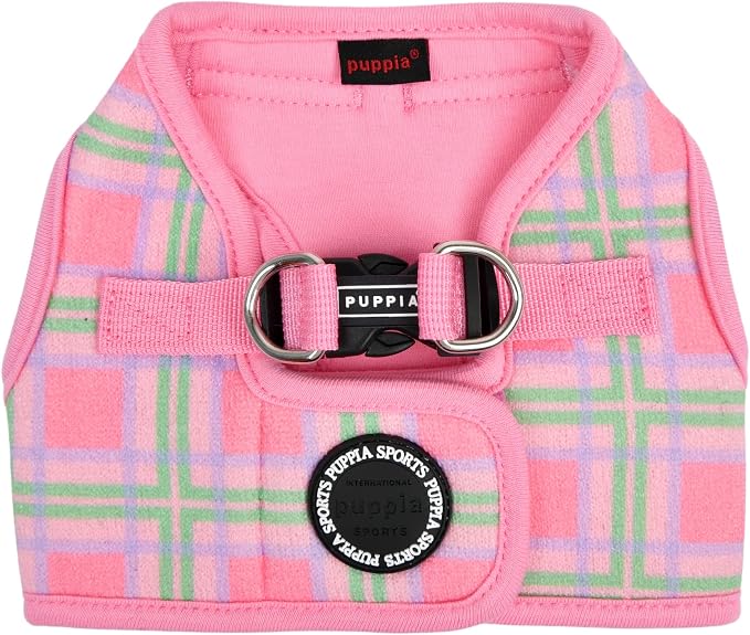 Puppia Spring and Summer Fashion Step-in Vest Dog Harness, Pink_Jaylen, Small