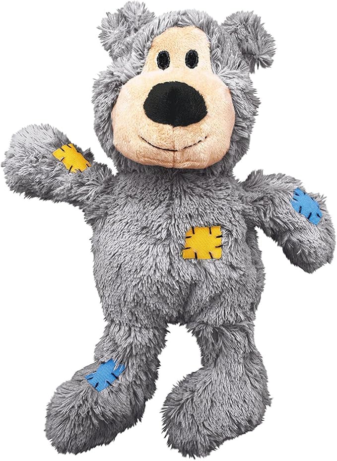 KONG Wild Knots Bear Dog Toy - Small/Medium - Assorted Colors