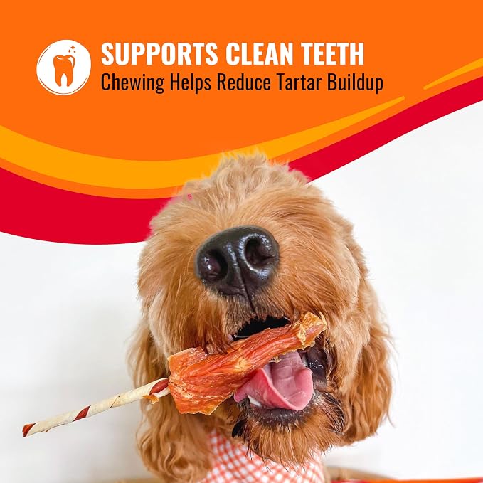 GOOD 'N' FUN Triple Flavor Twists with Bully Chews, High-Protein Dog Treat for All Adult Dogs, Made with Real Chicken, Beef Hide, Pork Hide, Bully & Beef Liver Flavor, 12 Count
