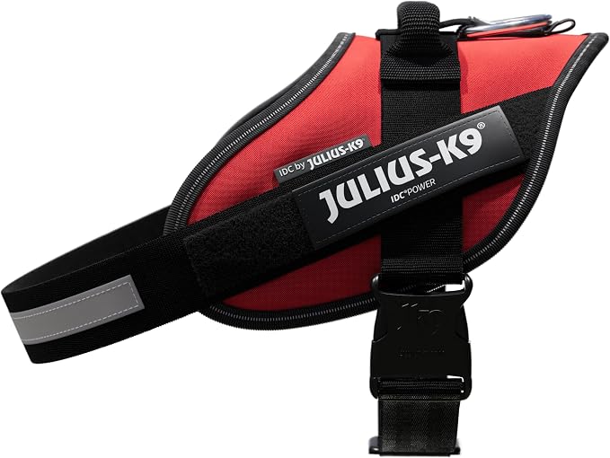Julius-K9, 16IDC-R-0, IDC Powerharness, Dog Harness, Size: 0, Red