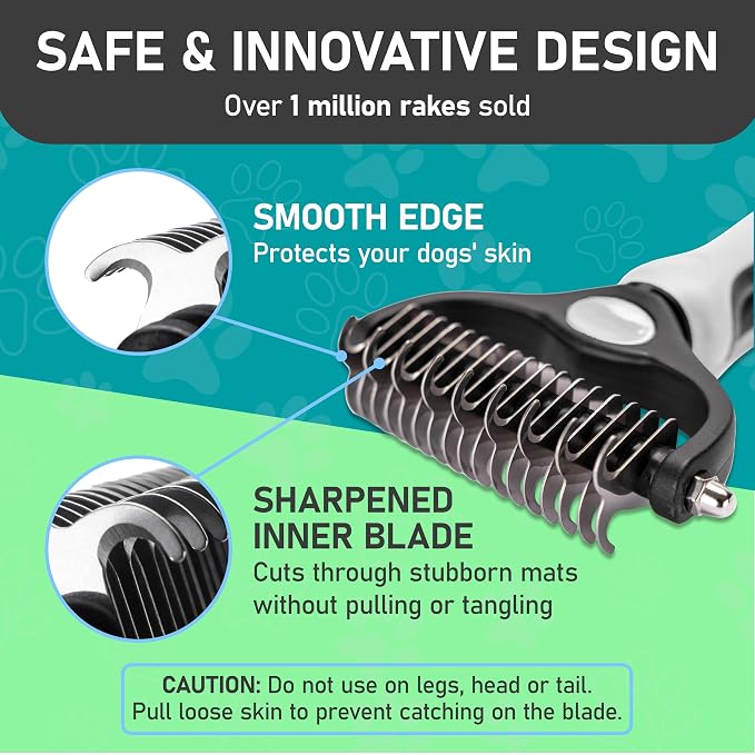 Maxpower Planet Pet Grooming Brush, White