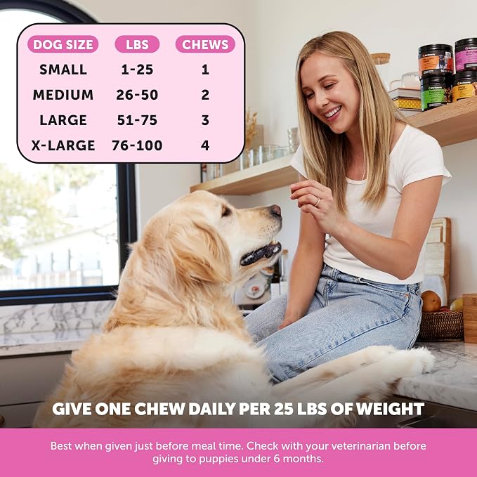 Dog Digestive & Multivitamin Bundle - Duck & Chicken, 90ct Each