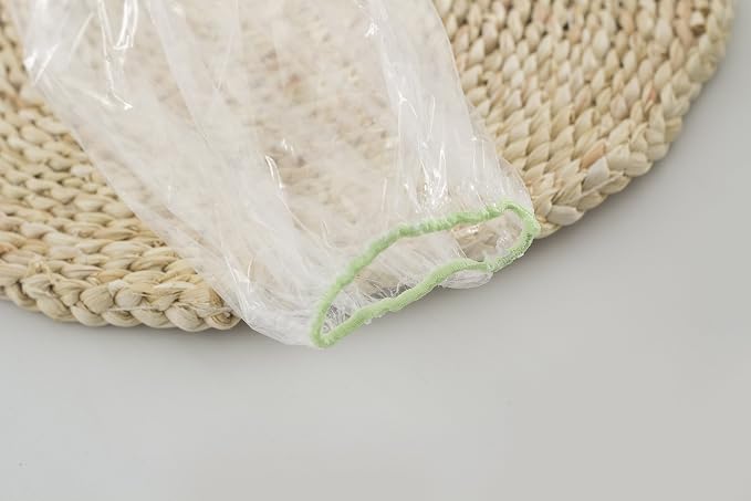 Disposable Pet Shower Caps, Shower, Raining, Swimming, Dogs, 12 Caps in a Pack (Large)