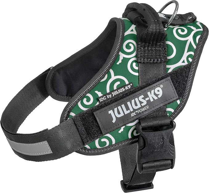 Julius-K9 Julius K9 IDC Power Harness, Size: M/0, Arabesque Green