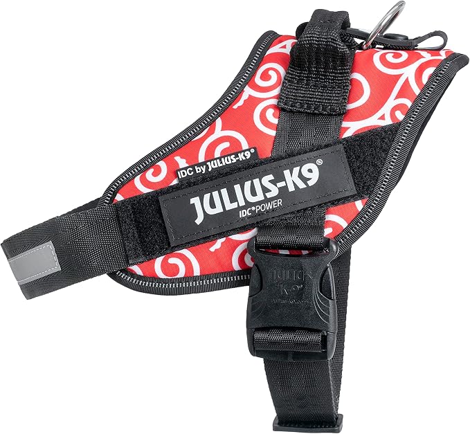 Julius-K9 IDC Power Harness, Size: M/0, Arabesque Red