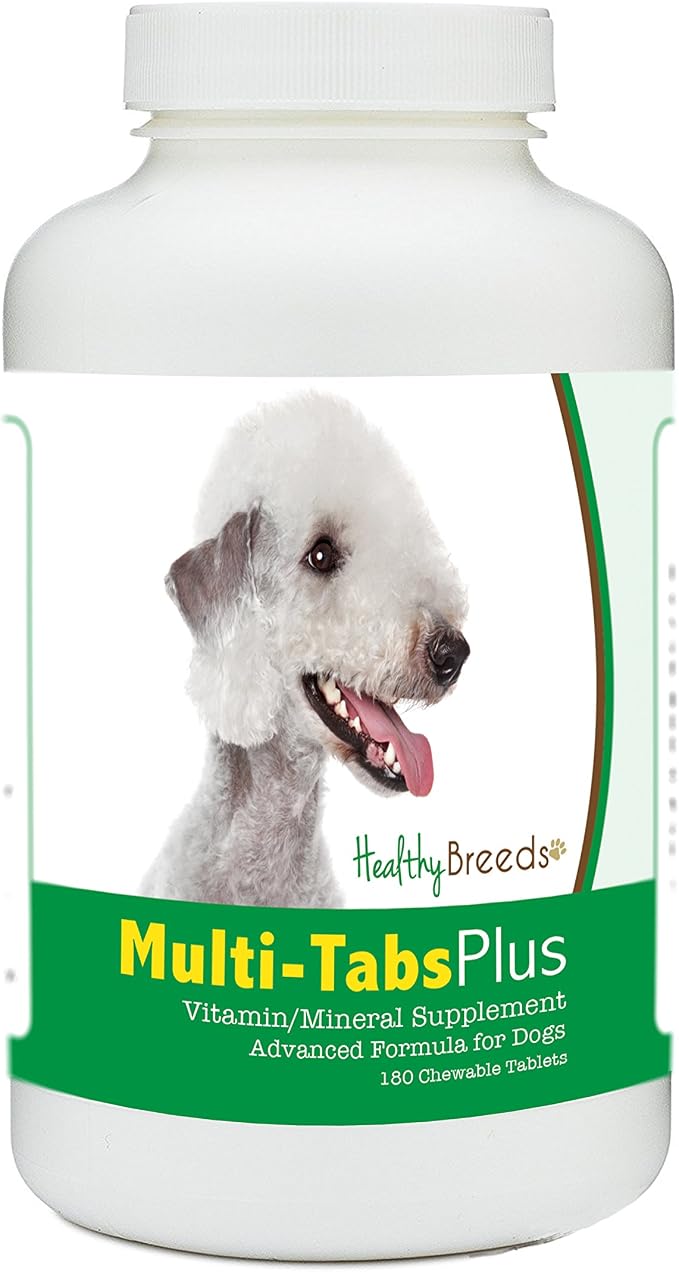 Healthy Breeds Bedlington Terrier Multi-Tabs Plus Chewable Tablets 180 Count