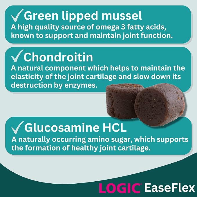 LOGIC EaseFlex Joint Care Chews for Dogs