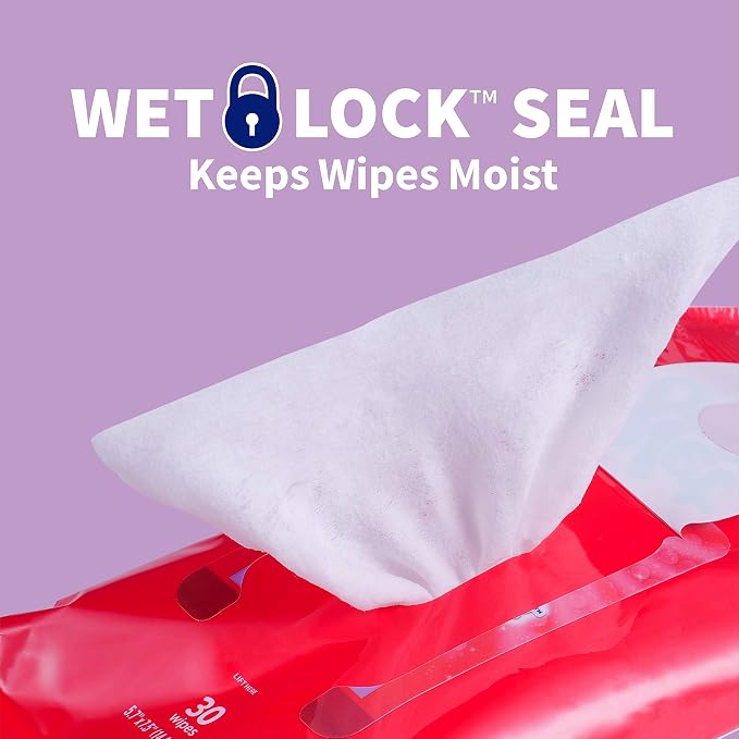 Wet Ones for Pets Delicate Clean Kitten Grooming Wipes with Oatmeal (Pack of 8, 240 Count)