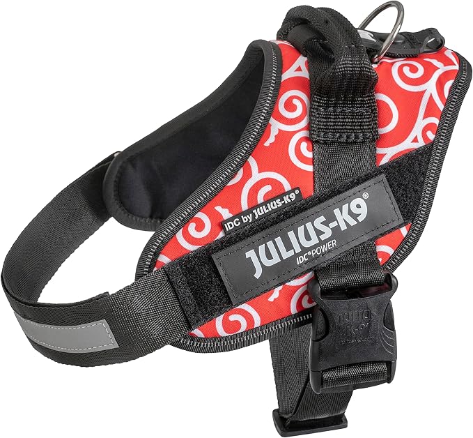 Julius-K9 IDC Power Harness, Size: M/0, Arabesque Red