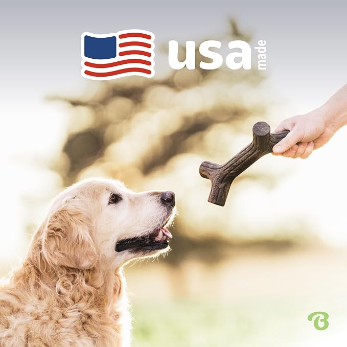 Brinquedo Mordedor Para Cachorro Benebone Bacon Stick Pequeno | Dog Bones, Long-Lasting, Keeps Them Busy