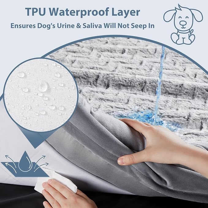 WNPETHOME Orthopedic Dog Bed - XXL Extra Large