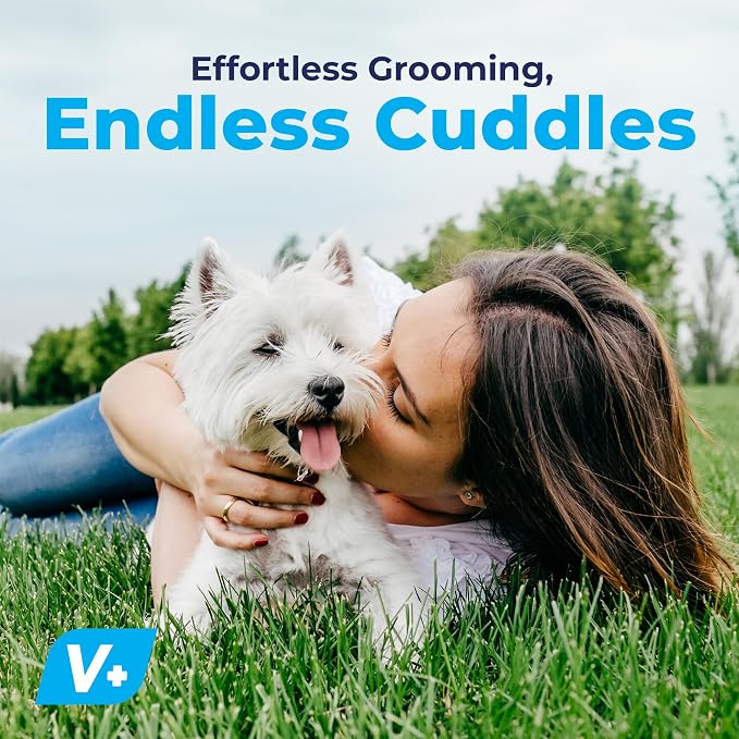 Vetnique Furbliss Hygienic Dog Grooming Wipes, Refreshing Scent, 100 Count