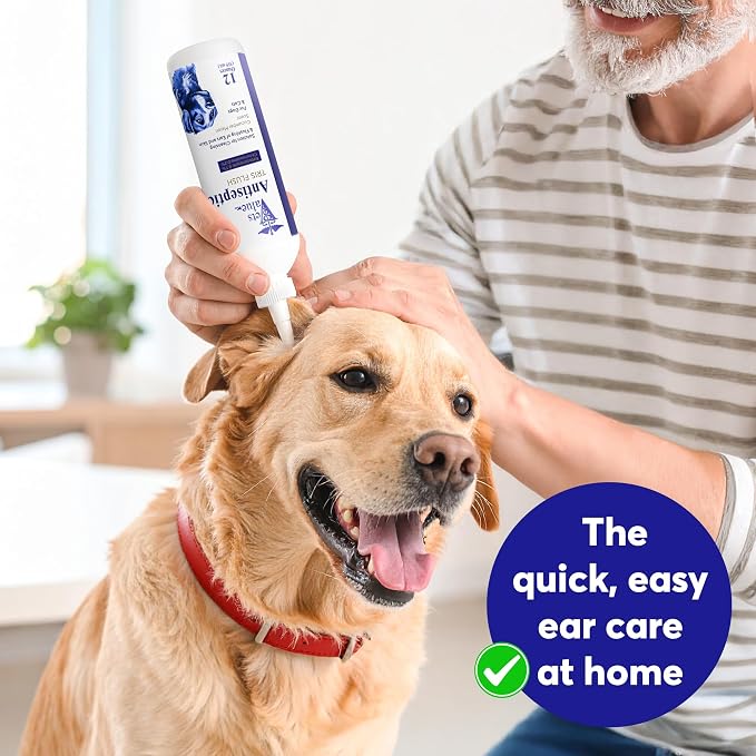 Vets Value Tris Flush Ear Cleaner for Dogs & Cats, 8 oz