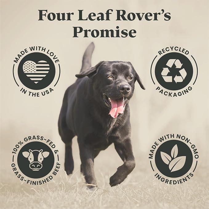 FOUR LEAF ROVER Kibble Fixer - Kibble Topper for Dogs, Probiotics & Enzymes