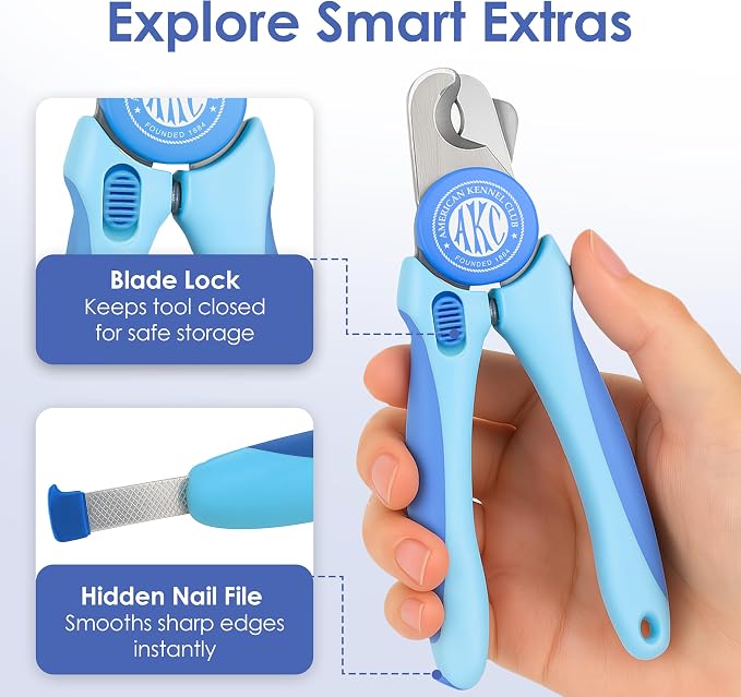 AKC Dog & Cat Nail Clippers & Filer