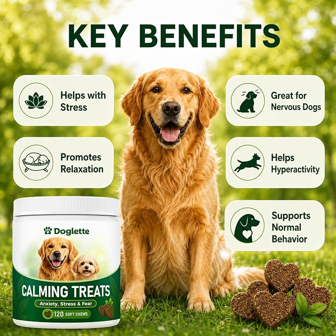 Calming Chews for Dogs-120 Count, 120-Pack, 120 Count