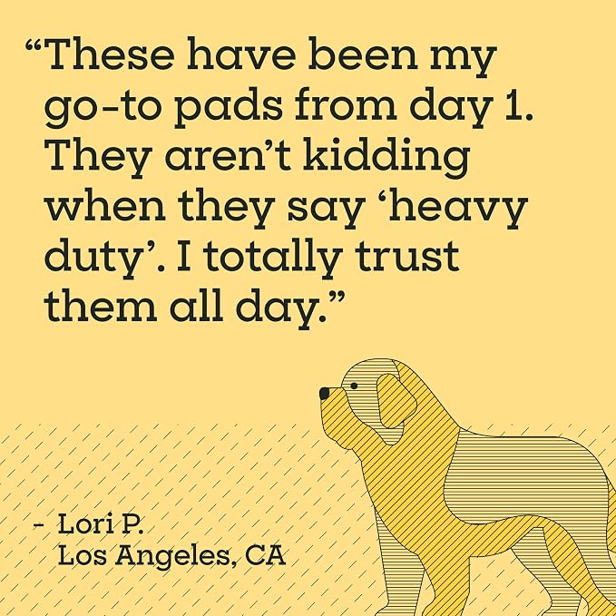 Pet Life Unlimited Heavy Duty 3XL Puppy Pads for Dogs, Potty Training Pee Pads, 52 Count, 36" x 36", Leak-Proof, Super Absorbent, Quick-Dry, Odor Control Clover Leaf Scent, Made in USA