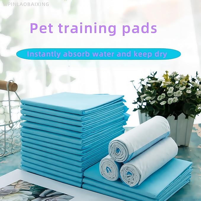 dog pee pad - Medium (23.5" x 17.5") | 6-Layer Leak-Resistant Design | High-Capacity Absorbent Core & Quick-Dry Surface (Medium, Count, 100)