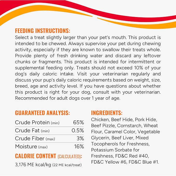 GOOD 'N' FUN Triple Flavor Twists with Bully Chews, High-Protein Dog Treat for All Adult Dogs, Made with Real Chicken, Beef Hide, Pork Hide, Bully & Beef Liver Flavor, 12 Count