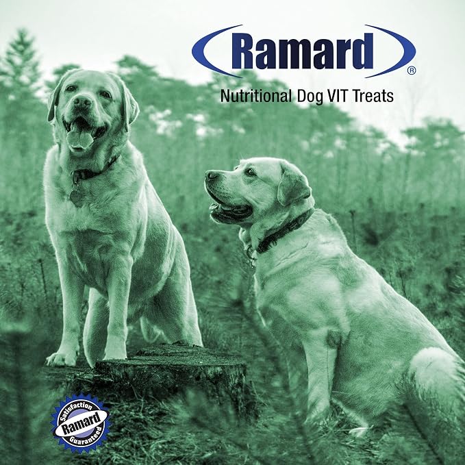 Ramard Total Canine Relief - Tasty Soft Chews for Total Canine Relief: Muscle Formula, Joint Care, and More - Healthy Chewable Tablets for Daily Wellness and Agility Support - 45 Chews