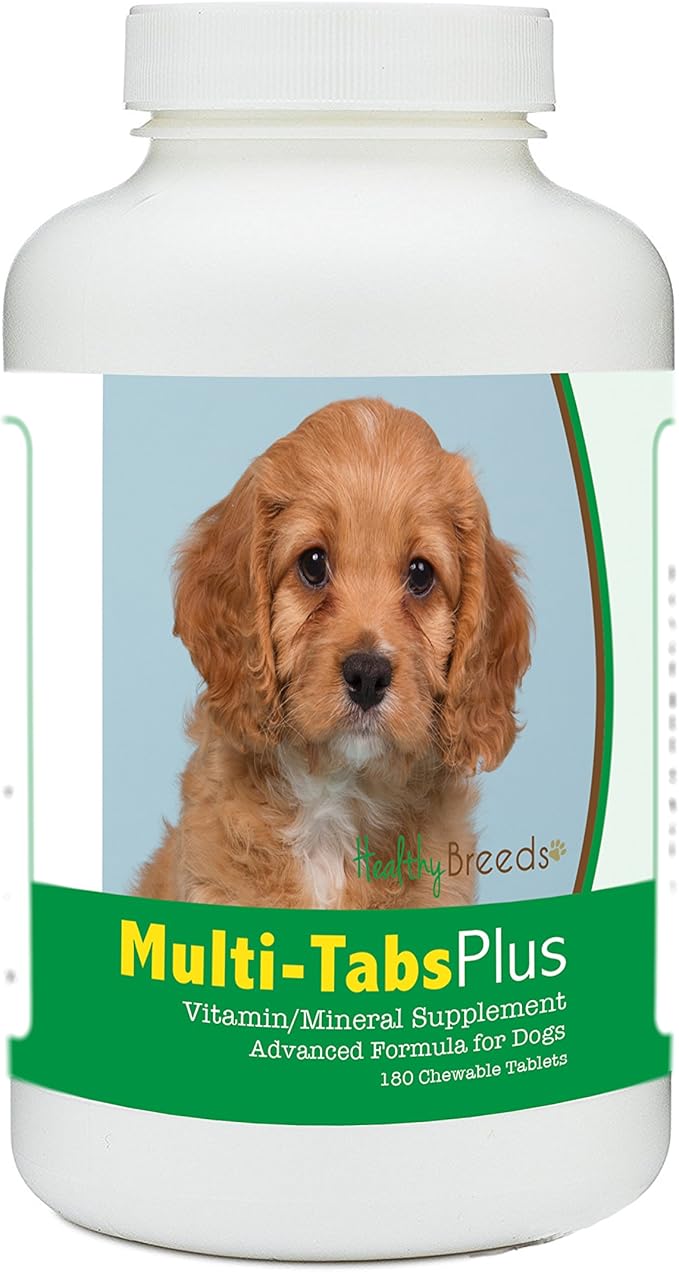 Healthy Breeds Cavapoo Multi-Tabs Plus Chewable Tablets 180 Count