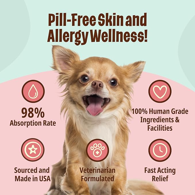 Licks Littles Skin & Allergy, Omega 3s, Fish Oil, 30 Packets