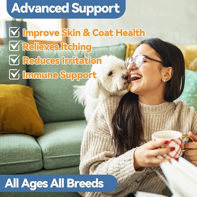 Natural Yeast Relief Drop for Dogs 60ml Bacon, Itch Allergy Ear Paw Support