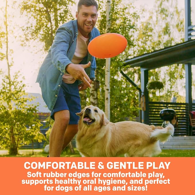 Flippy Flopper Dog Frisbee, Floating