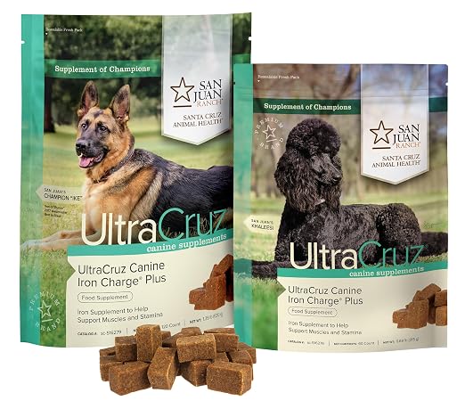 Ultracruz Canine Iron Charge® Plus, 60 Tasty Chews