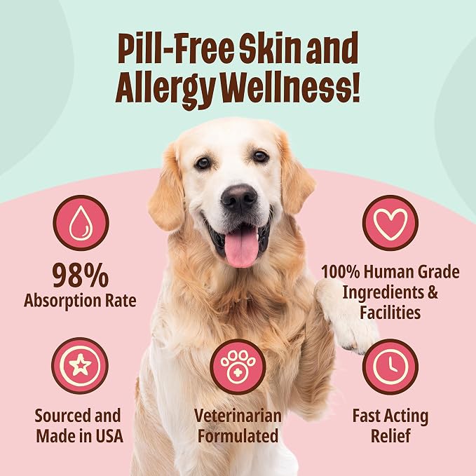 Licks Skin & Allergy, Omega 3, Savory Flavor, 90 Count