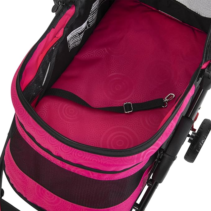 Gen7Pets Regal Plus Dog Stroller - Raspberry Sorbet Pink