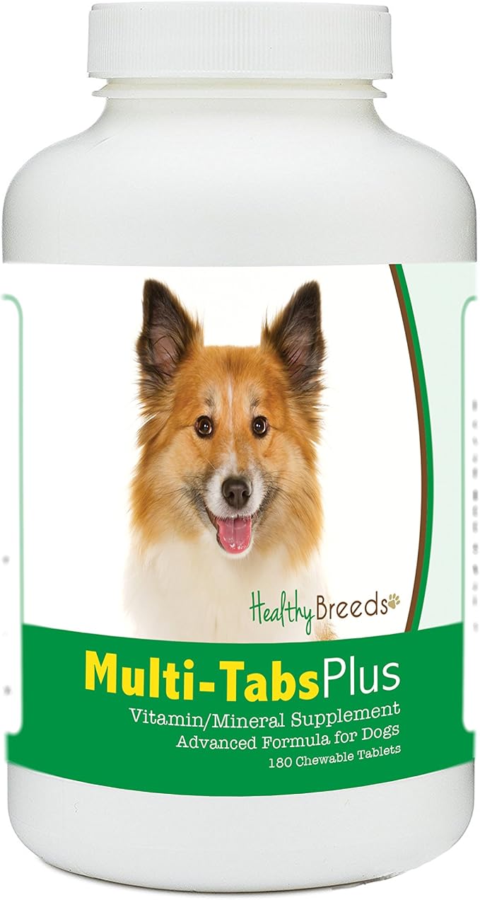 Healthy Breeds Icelandic Sheepdog Multi-Tabs Plus Chewable Tablets 180 Count