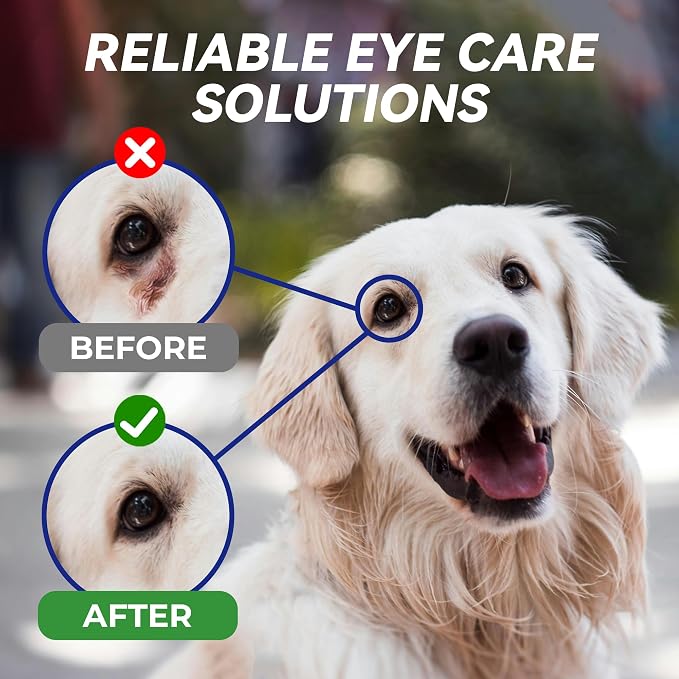 Wellix PET Dog Eye Drops for Dogs & Cats, 60ml