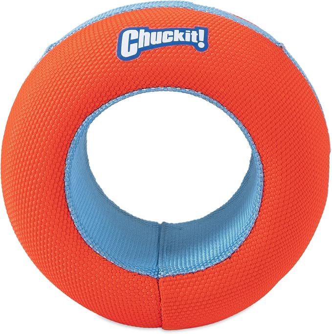 Chuckit! Amphibious Mega Ball or Roller That Floats for Medium and Large Dogs | Doubles as a Fun Fetch Toy for Both Water and Land