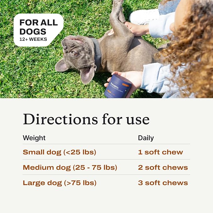 PetLab Co. Itch Relief Chew Pro, 30 Soft Chews, Salmon | Quercetin, biotin and antioxidants in an omega-rich formula to support itch relief and skin hydration