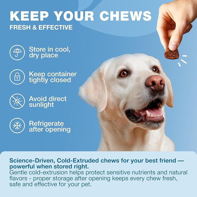 Hemp Calming Chews for Dogs Anxiety Relief