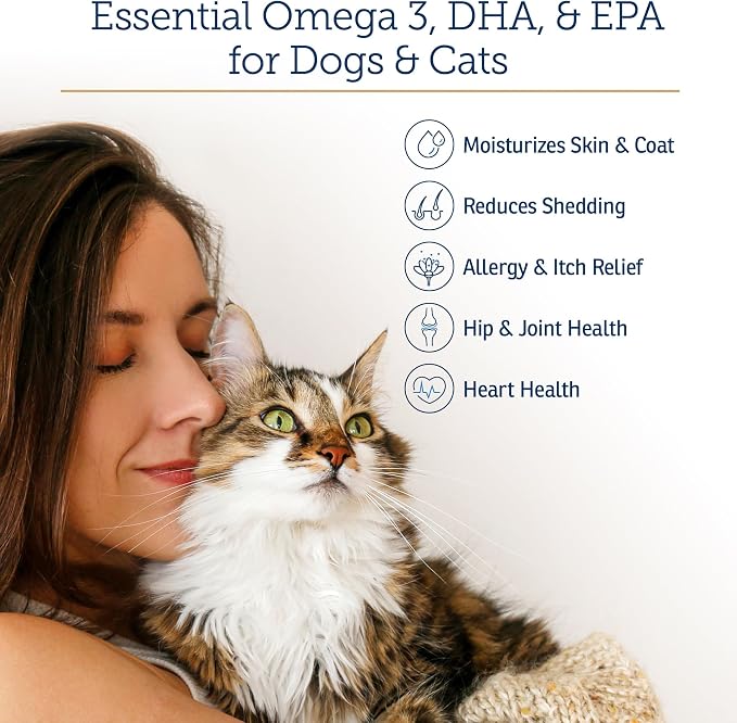 Rx Vitamins Ultra EFA Omega 3 Fish Oil for Dogs & Cats - 8oz