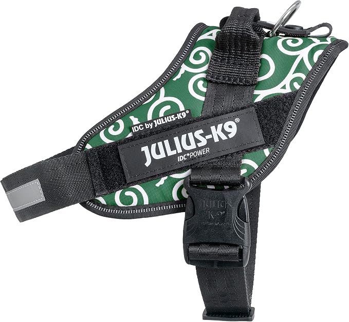 Julius-K9 Julius K9 IDC Power Harness, Size: M/0, Arabesque Green
