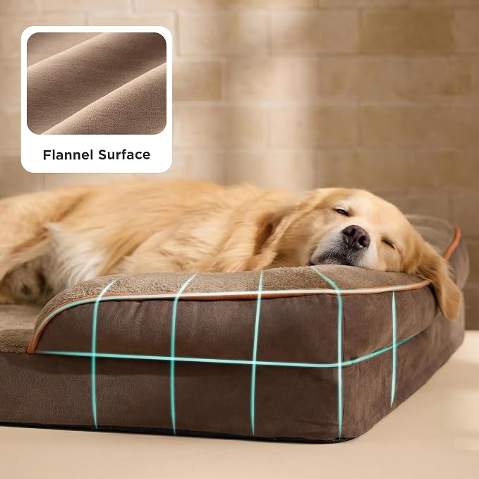 Bedsure Orthopedic XLPlus Dog Bed Extra Large with Removable Washable Cover