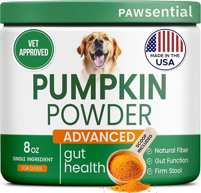 Pumpkin Powder for Dogs - 8oz Powdered High Fiber Supplement