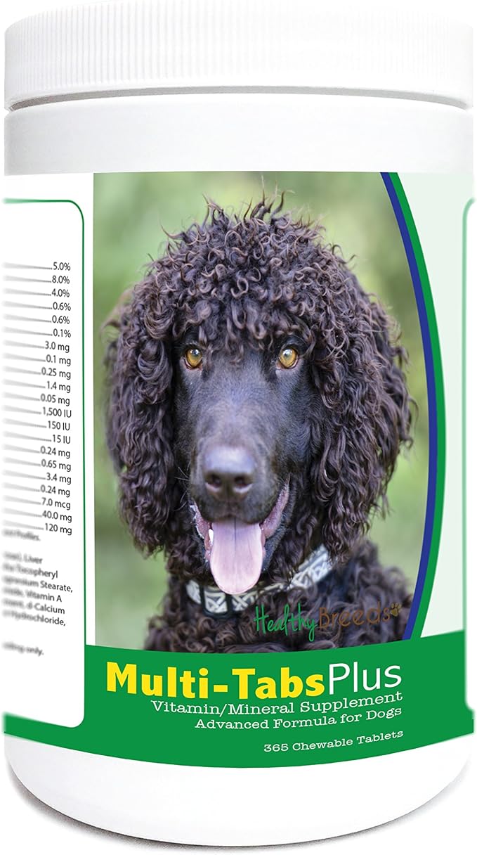 Healthy Breeds Irish Water Spaniel Multi-Tabs Plus Chewable Tablets 365 Count