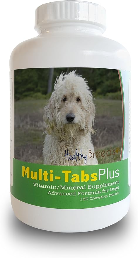 Healthy Breeds Goldendoodle Multi-Tabs Plus Chewable Tablets 180 Count