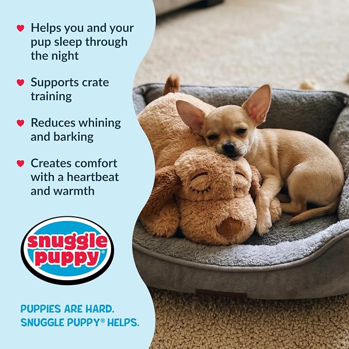 Snuggle Puppy Junior Heartbeat Toy, Small