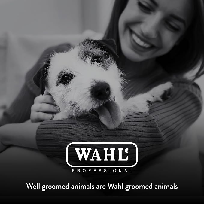 WAHL Professional Animal Travel Tote Bag with Zipper, 28.8in, Turquoise Paw Print