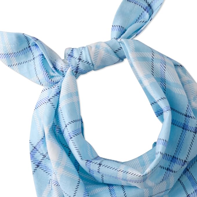 Pet Passion Bandit Dog Bandana Multipack, X-Small/Small, X-Small, Blue
