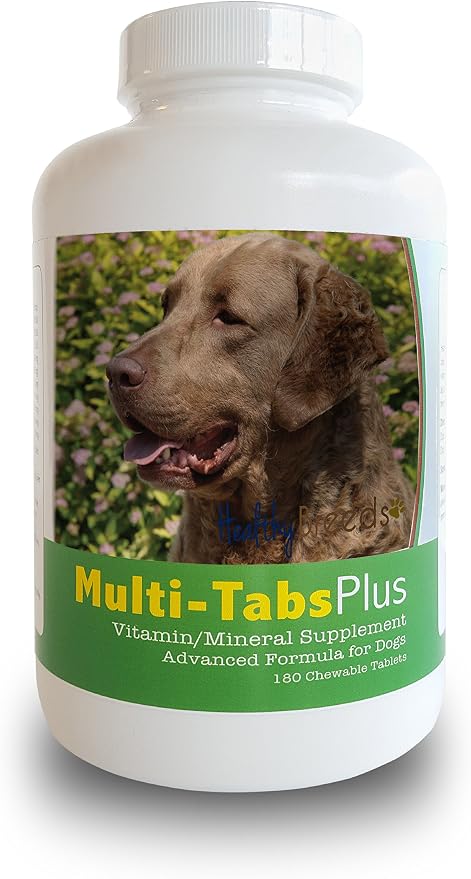 Healthy Breeds Chesapeake Bay Retriever Multi-Tabs Plus Chewable Tablets 180 Count