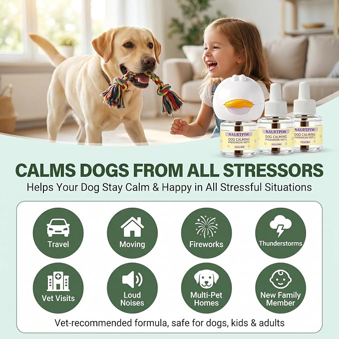Dog Pheromones Calming Diffuser Kit