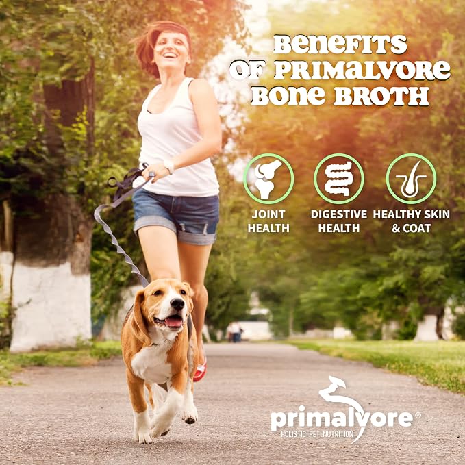 Grass-Fed Beef Bone Broth for Dogs & Cats - Beef, 6-Pack